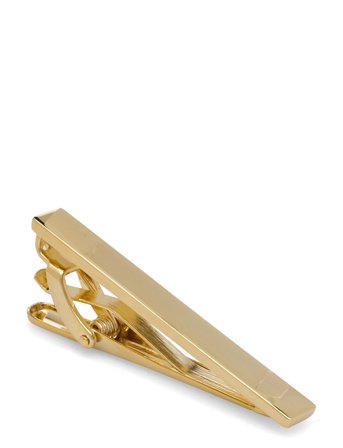 Tie Clip Short Gold Lindbergh Black