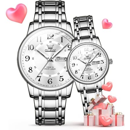 ure til mænd og kvinder Unisex parur sæt til ham og hende Valentinsdagsgave