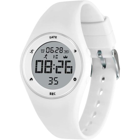 Børns digitale ur med stopur, belysning, alarm, dato, skridttæller, gående, ikke tilsluttede sportsure til piger og drenge med silikonearmbånd