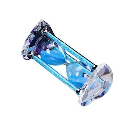 Krystal Timeglas Sandur 30 Minutters Timer til Madlavning, Studier og Tidsstyring