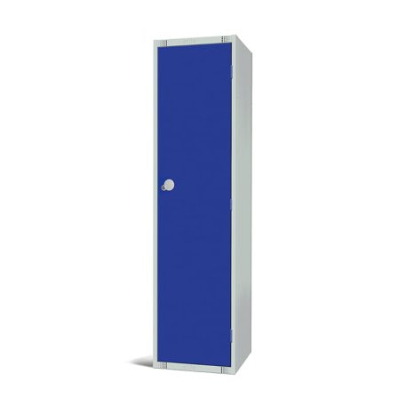 Elite locker, 1 door, 1800x450x450 mm, dark blue