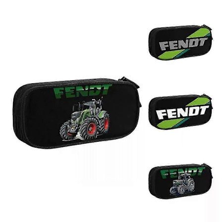 x1548 Traktor Fendt Landbrug Penalhus Penalhuse Pen til Pige Dreng Stor Opbevaringstaske Skoleartikler Gaver Papirvarer ui1548