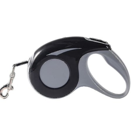 Hundehalsbånd Automatisk Inntrekkbar Kjæledyrhund Fiberbånd LED Lys Opp Om Natten Automatisk Elastisk Grepsnor For Kjæledyrutstyr