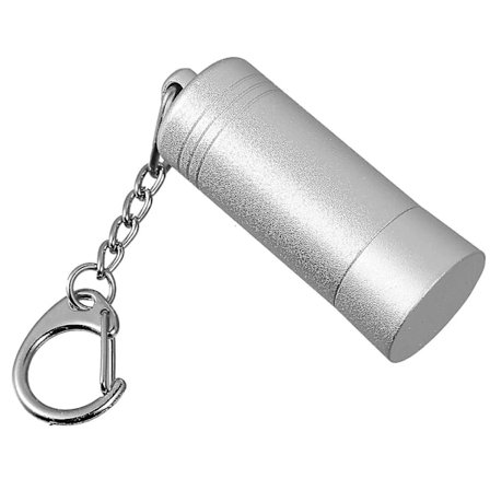 Anti-tyveri magnetisk nøgle, krog lås aftager mini bærbar sikkerhedsnøgler til stop lås peg krog låse (1 stk, sølv)