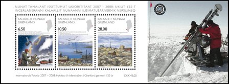 Grønland - Videnskab IV - Postfrisk miniark