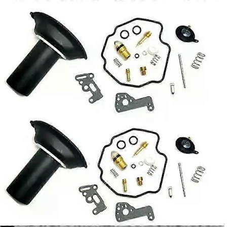 Anvendelig TIL Yamaha XV500 VIRAGO XV 500 535 XV535 Karburator Reparationssæt Luft Afskæringsventil Membran