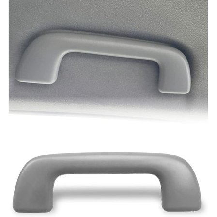 Automatisk tagtrækhåndtag uden krog, der passer til Toyota Corolla 4runner Rav4 Highlander Yaris Vios 2003-2021 Front Grab Rail Grå Udskift [DB]