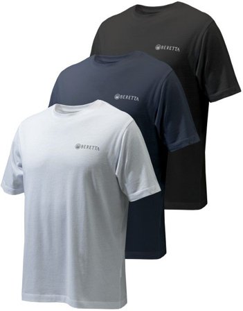 Beretta Set of 3 Corporate TS BlueTotal Eclipse & Black & White