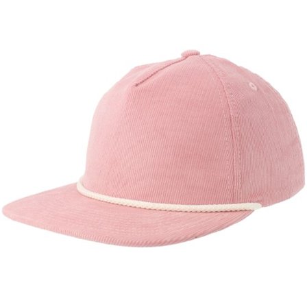 Equip - Rosa snapback Keps - Light Pink Corduroy Mid Golfer A-Frame Snapback @ Hatstore