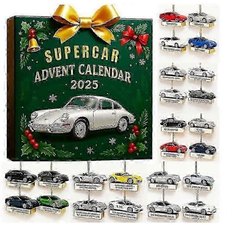 Porsche Julekalender Blindboks Juletrepynt (25-26)