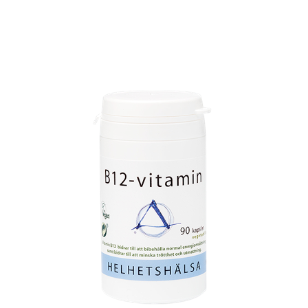 Helhetshälsa B12-Vitamin 90 kapslar