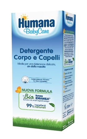 Humana Baby Care Detergente Corpo&Capelli 300ml