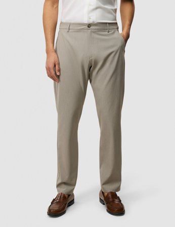 Shaping New Tomorrow - Tech Linen Elastic Pants - Raw Beige - Male - Size 32/34