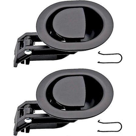 2 stk. Universal Kraftig Metall Sofa Stol Lenestol Utløser Håndtak Reservedeler, Kompatibel med Ashley, Lazy Boy og de fleste Lenestoler-WELLNGS