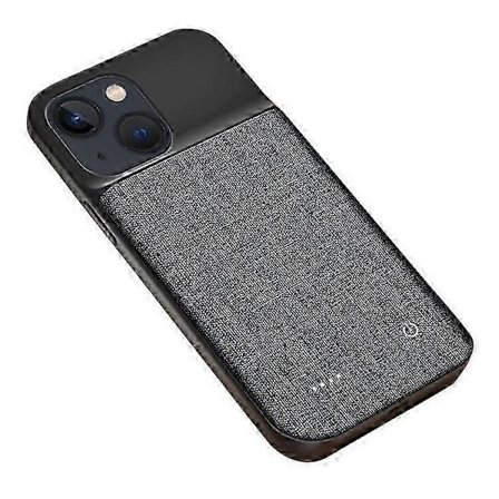 Kompatibel för kompatibel iPhone 13 mini 5,4 tum 6800mAh Portabelt laddningsfodral Oxfordtyg Externt batteripaket Backup Power Bank