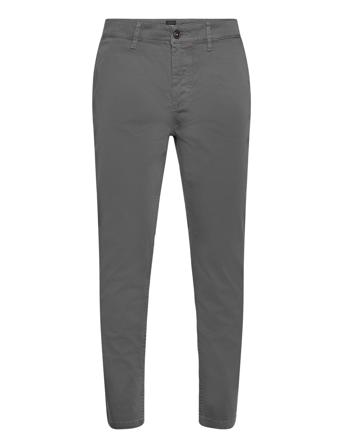 Chino_Tapered Bottoms Trousers Chinos Grey BOSS