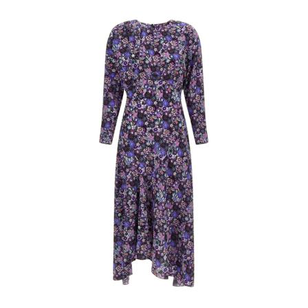 Isabel Marant Midi Kjole Lilla, Dame