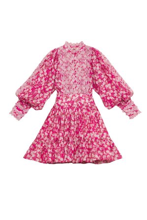 bytimo Cotton Slub Mini Dress Poppy Meadow XL