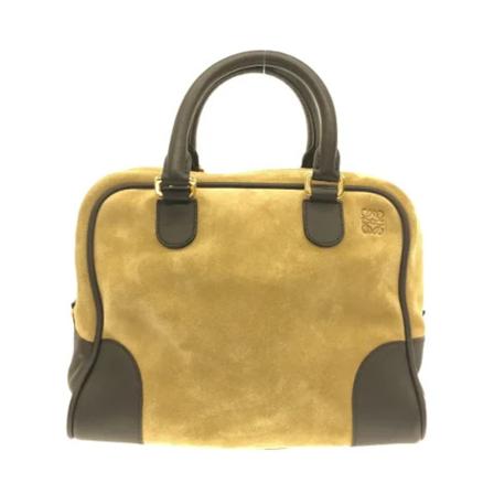 Loewe Pre-owned, Pre-owned Handbag Geel, Dames, Maat:ONE Size,leather