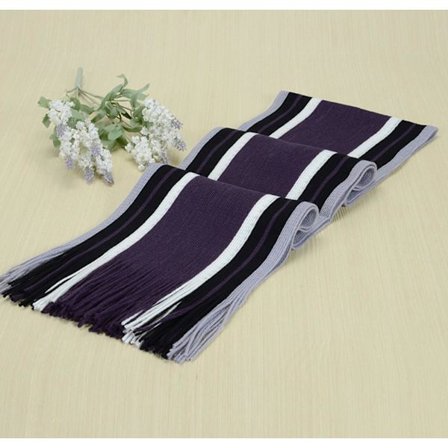 Högkvalitativa Randiga Halsdukar - Fyra Färger, Unisex