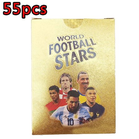 55 st World Cup Soccer Star Card, UEFA Champions League, Soccer Trading Card