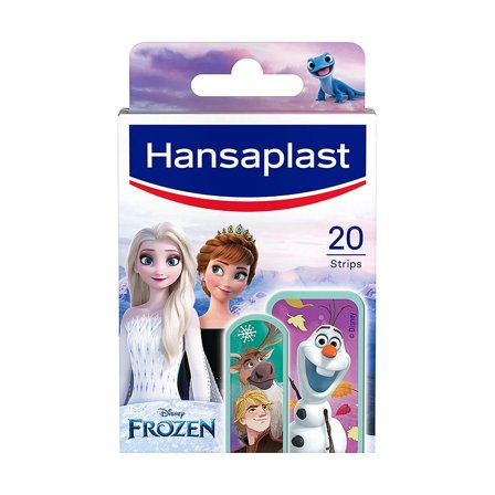 Hansaplast Frozen Strips 20 stk, Medicin & Pleje, Sårplastre, Børneplastre