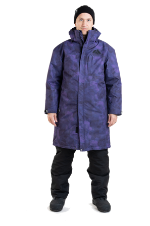 Fahrerlagerjacke Jethwear (2025) Lila/Batik XXL/3XL