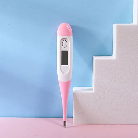Rosa 4 Oral Termometre For Voksne Og Barn Med Aksillær Temperatur Og Feber, Rask Og Nøyaktig