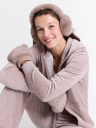 MATCH - Hailee ørevarmere - Va Vite - Str. ONESIZE - Dame - Tilbehør - Brun - 100% polyester