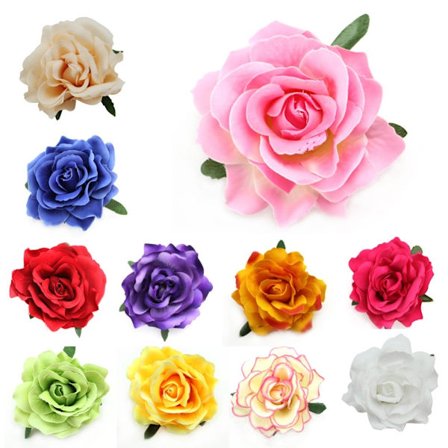 Flower hår smycken, brosch brud