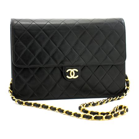 Chanel Vintage, Pre-owned Timeless Bag Zwart, Dames, Maat:ONE Size