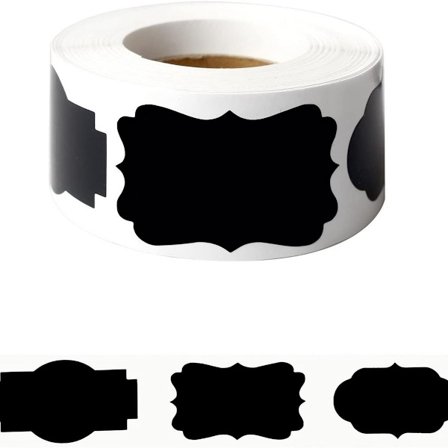 Selvklæbende og genanvendelige flade klistermærker, aftagelige KLB