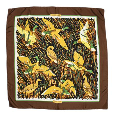 Hermès Vintage, Pre-owned Scarf Bruin, Dames, Maat:ONE Size
