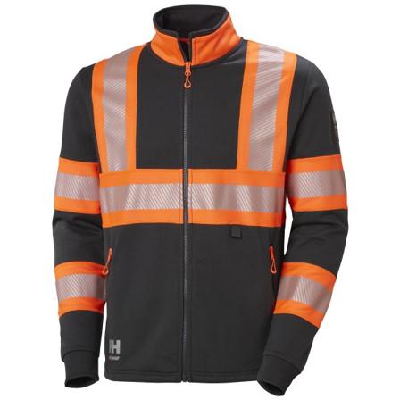 Helly Hansen Workwear ICU 79274-269 Collegepaita huomioväri, zip-up Hi-Vis-oranssi, Vaatteet