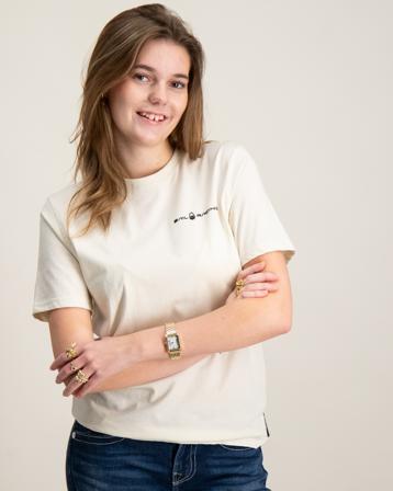 Sail Racing JR BOWMAN LOGO TEE Cremefärgad T-Shirts Mädchen - Kidsbrandstore