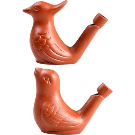 2 kpl Lintupilliä Vesivihellyslintupilli Lintupilli Kieli Lintukutsuja Violetti Savi Keramiikka Vesi