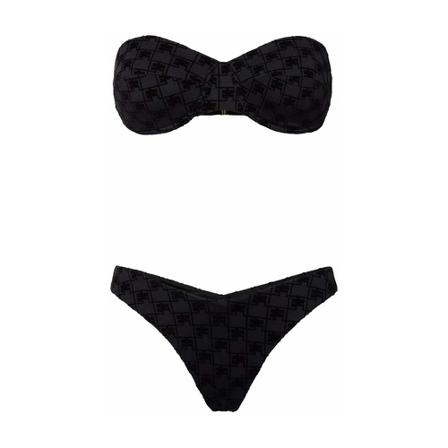Elisabetta Franchi Sea clothing Sort, Dame Bikini