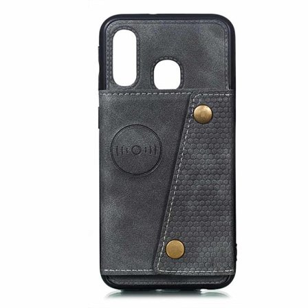 Smart Stilsäkert Skal med Korthållare - Samsung Galaxy A40