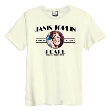 Amplified Mens 50th Anniversary Janis Joplin T-Shirt XL Vintage