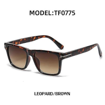 nya mode tom brand tf rektangel solglasögon kvinnor män 2022 lyx designer hög kvalitet Ins populära oculos de sol uv400