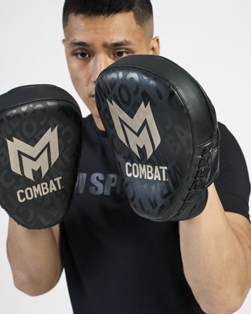 MM Combat Focus Mitts, Pair - Black/Gold