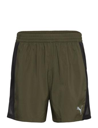 Run Favorite Velocity 5" Short M Sport Shorts Sport Shorts Khaki Green PUMA