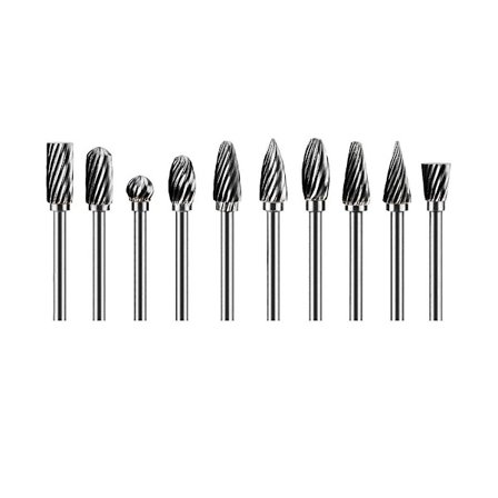 Karbidihiomakivet 3x6 Metalli Sähköinen Hiomapää Puunveisto Yksiurahiiomakivet 10 Kpl Mini