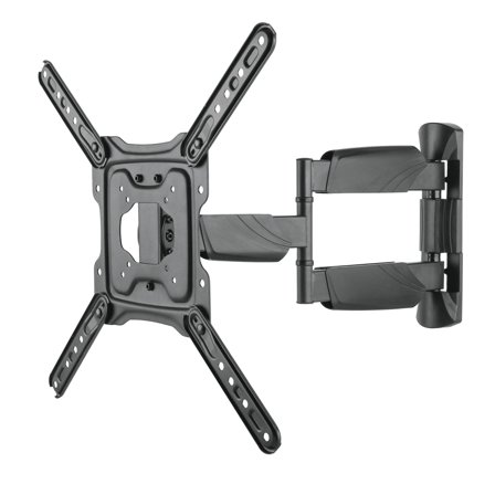 Deltaco ARM-1205 monteringssett - full bevegelse - for flat panel/ curved LCD display - 3-way - svart