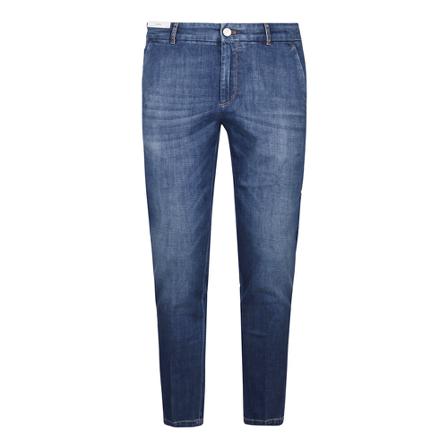 PT Torino, Straight Jeans Blauw, Heren, Maat:W33