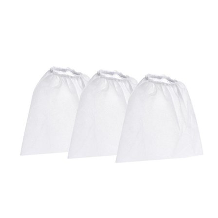 10 kpl Kynsi pölyn imurin keräyspussi Ei-kudottu kynsi pölyn imurin keräyspussi Kynsi taidetta varten Valkoinen