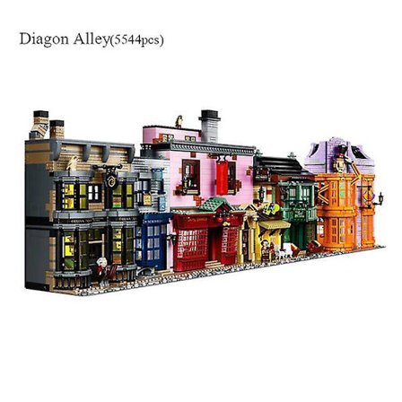 Palace Cinema City Streetview Modular Building Blocks Bricks With 6 Figures Compatible 10232 Toy Birthday Christmas Gift5544pcs
