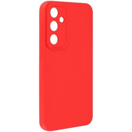 Coque - Samsung - Galaxy A55 5G - Mjuk silikon - Förstärkt kameraskydd - Röd