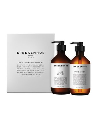 Sprekenhus Oslo Set cont.: Hand Wash Large 500 ml + Hand Lotion Large 500 ml 1.0items