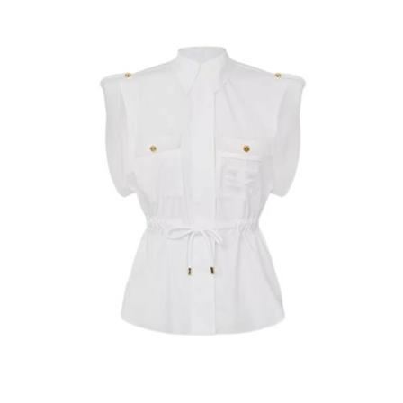 Elisabetta Franchi Shirts Hvid, Dame Skjorter